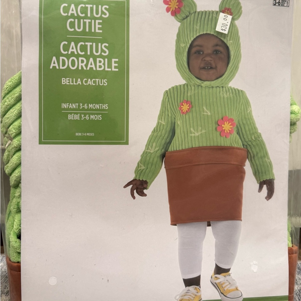 Cactus Cutie Infant Halloween Costume - 3/6 Months